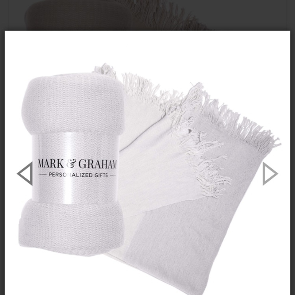 Mark & Graham Color Block Throw